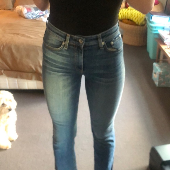 rag & bone fit and flare jeans - Picture 7 of 8